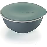 Guzzini Re-Generation, Contenitore Tondo con Coperchio in Materiale Plastico Riciclato, 16.8xh7.6 cm, Made in Italy-Verde Sab