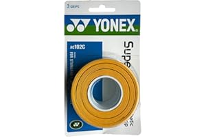 YONEX Super Grap AC102C Lot de 3 surgrips de badminton Multicolore