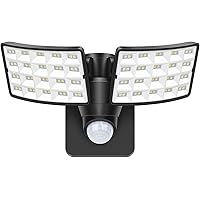 LUOWAN LED Strahler mit Bewegungsmelder Außen 20W 2400LM Außenstrahler 5000K Led Flutlicht mit 2 verstellbaren Köpfen…