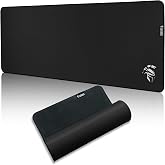 Throne Dark Black 80X30CM Hybrid Kumaş - 4mm Kalınlık - &Ouml;zel Y&uuml;zey Altı Dikiş - Kaydırmaz Zemin Xl Premium Mousepad