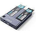 ORICO NVMe Clone Docking station, 10Gbit/s Dual-Bay Tool-Free USB C to NVME Offline Clone Duplicators External Hard Drive Enclosure for M Key PCIe 2242 2260 2280 22110 M.2 SSDs, [Support 8TB]-M2P2