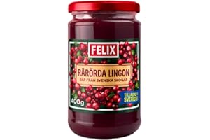 SCANDINAVIAN KITCHEN Felix Rarorda Lingon – Lingonberry Jam 400g