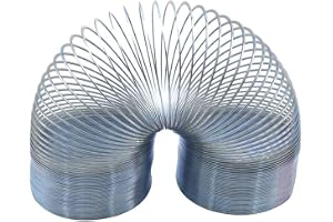80 x 100 mm gigantisk magisk regnbåge metall Slinkys vår stora klassiska original gång jumbo stål slinky leksak vår