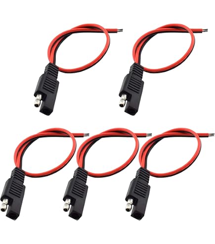 ZkeesShop - Cavo di prolunga SAE 1 su 3, con adattatore inverso, cavo fotovoltaico, 14 AWG (60 cm