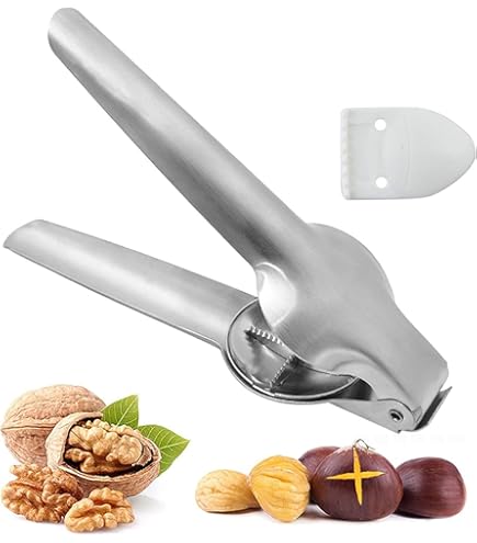 Set Taglia Castagne In Acciaio Inox BORISCA - 7 Pezzi Con Pinza, Artigli E Forchette