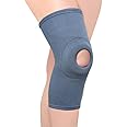 Dr.Ortho Cotton Knee Cap with Open Patella, Knee Support for Men & Women, Free Size