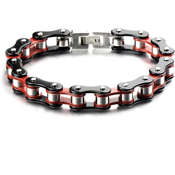 Bracelet Homme Acier COOLSTEELANDBEYOND Inoxydable Noir - Bracelet Câble Torsadé Réglable 17-19cm Accessoire Mode Masculin
