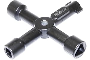 Rolson 22460 Four Way Service Utility Key