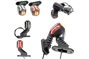 ‎WEB TRUCK 2 x LED Rubber Side Light Modern 12 V 24 V with E-Mark Position Light Car Truck Car Caravan Car Lamp Light White Red Orange