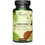 Hericium Erinaceum BIO | 10.000 mg (20:1) | Lions Mane Mushroom con 50% di Polisaccaridi | Sistema Immunitario e Salute Intes