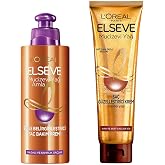 L&rsquo;Or&eacute;al Paris Elseve Mucizevi Yağ Sa&ccedil; G&uuml;zelleştirici Krem 150 ml - Kuru ve Sert Sa&ccedil;lar &amp; Elseve Mucizevi Amla Yağı Bukle Beli