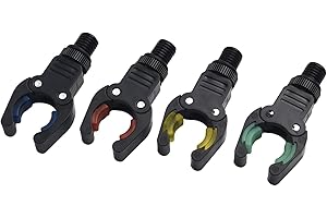 EpheyFIF 4Pcs Carp Fishing Rod Holder Resto Testa Affrontare Gripper Resto Gripper Rod Grips Canna Da Pesca Coda Resto Del Supporto Strumento Accessori