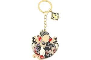 XSLGOGO Anime Jujutsu Kaisen Gojo Satoru Portachiavi Pin Jujutsu Kaisen Sukuna Yuji Carino Portachiavi Jujutsu Kaisen Kawaii Inumaki Toge Ornamenti Puntelli Geto Suguru Portachiavi