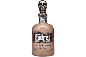 Padre Azul Tequila Reposado Tequila Gift Set 40% 50ml • Premium Tequila Made in Jalisco Mexico • Very soft Tequila Reposado for pure enjoyment