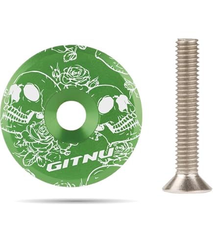 RuiruiNIE Bouchon De Potence Supérieur Pour Vélo – Aluminium 28,6 Mm, Compatible Route Et VTT – 4 Couleurs Au Choix