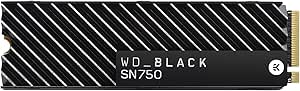 WD_BLACK SN750 1 To NVMe - Disque SSD interne haute-performance avec dissipateur thermique pour ordinateurs de jeu