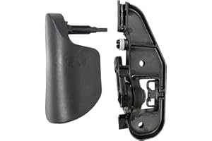 CANTONDZ RHD Bonnet Release Handle Lever & Bracket Compatible with Audi TT Mk2 2007-2014 8J2823533C & 8J2823633C