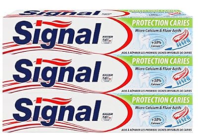 Signal Dentifrice Protection Caries 75ml - Lot de 3