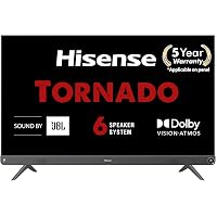 Hisense 126 cm (50 inches) 4K Ultra HD Smart Certified Android LED TV 50A73F (Metal Gray) (2021 Model) | With 102W JBL…