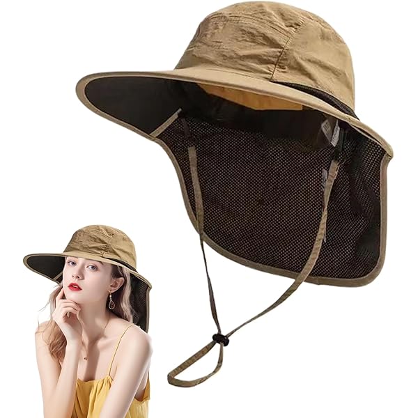 Sombrero De Pesca Gitekain - Protección UV, Ajustable, Plegable, 20x15cm, Unisex