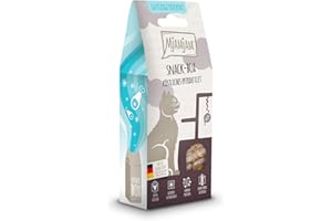 MjAMjAM - Premium przekąska dla kota - Snackbox - pyszny filet z konia, 1 opakowanie (1 x 40g), naturalny całkowicie bez syntetycznych konserwantów