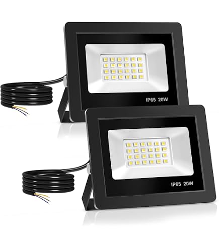 Willpower Projecteur LED Extérieur 50W 5000LM - Spot LED 4000K Blanc Chaud IP66 Étanche Pour Jardin, Patio, Garage