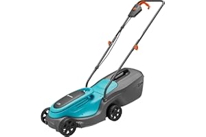 Gardena Akku-Rasenmäher PowerMax 30/18V P4A ohne Akku: 30 cm Schnittbreite, 35 bis 65 mm Schnitthöhe, 25 l Fangvolumen, ergonomischer Griff, klappbares Gestänge, bürstenloser Motor (14630-55)