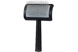 CeleMoon Extra Long Pin Pet Slicker Brush for Dogs Shedding Grooming Wire Brushs for Short to Long Haired Cat Dog Cockapoo, Poodles, Doodle Removes Matted Tangled Hairs