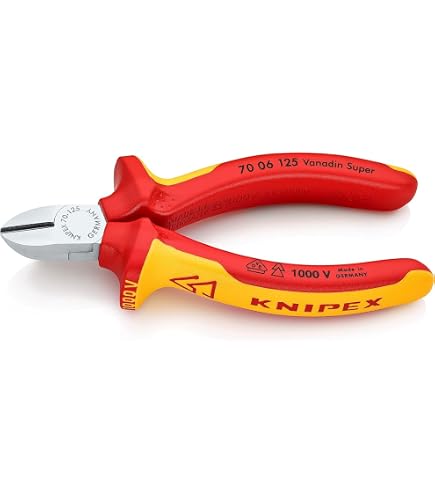 Pince Coupe-Diagonale NWS Fantastic Plus 138-69-200 – Coupe Précise Et Puissante Pour Fils Durs, Clous, Rivets