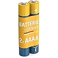 Ansmann LR8 1.5V X-Power AAAA Alkaline Battery - Pack of 2 | Used for Microsoft Surface Pen stylus & Dell Venue Pro Stylus | For tablets & smartphones | Pencil | MX2500 | medical devices & headlamps