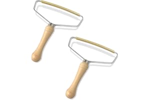 Jiuhao Lot de 2 grattoirs anti-peluches réutilisables pour nettoyer les poils d'animaux sur tapis, canapés, lits, couvertures, vêtements