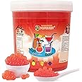 WaNaHong Popping Boba Pearl 1.3 KG Dessert Toppings, Prosecco and Cocktails (Strawberry)