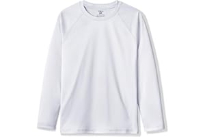 TSLA Boys and Girls UPF 50+ Rash Guard Long Sleeve, UV Sun Protection Water Swim Shirts, Surf Swimwear Swimsuit Top