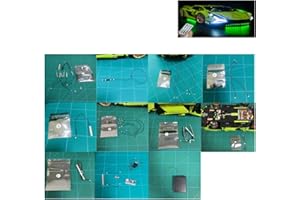 Hosdiy Upgrade Fernbedienung Beleuchtung Set Kompatibel mit Lego 42115, Led Licht Beleuchtungsset für (Lamborghini Sián FKP 37) (Nur Beleuchtung, Ohne Modell Set)