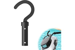 JAMSSOW Gancho para robot de piscina, gancho de piscina para barras, gancho para accesorios para robots de piscina, accesorios de limpieza, gancho para robot de piscina inalámbrico, compatible con