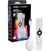 STRONG Leap-Neve 4K UHD Streaming TV Stick, Android 12, Ethernet Port | Dolby Vision and Dolby Audio, WiFi 6, HDMI 2.1, 2GB R