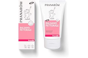 PRANAROM Pranarôm - PranaBB - Balsamo Pettorale - Comfort Petto Bambino - con Oli Essenziali Bio - Profumo calmante di Vaniglia del Madagascar - Per i bambini - Vegano - 40ml
