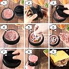 RunLimL 3 in 1 Burgerpresse Set – Burger Patty Presse für perfekte Burger, Patties oder Frikadellen – Bild 7