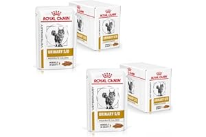 Royal Canin Veterinary Urinary s/o Moderate Calorie | Paquete Doble | 2 x 12 x 85 g | Alimento Completo para Gatos | para disolver cálculos de estruvita | Bajo Valor RSS