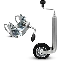 Soporte Para Remolque De 700 Mm Con Abrazadera Winterhoff - Apoyo Estable Para Carga Y Descarga