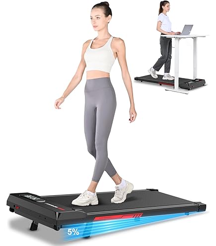 Tapis Roulant DeerRun Smart - 2.5HP, Controllo APP, Corsi Multiplayer, Walking Pad - Foto 7