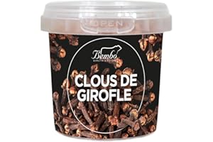 BEMBO QUALITÀ D'AUTORE Clous de Girofle Bembo 40 g | Épice Naturelle et Aromatique | Sans Glutamates, Agents Anti-agglomérants, Colorants | Emballage anti-lumière et anti-oxydation