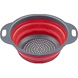Westmark Colino pieghevole, con gancio per appendere, diametro interno: 18,5 cm, plastica, mini, rosso/antracite, 21232270