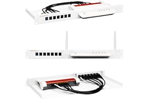 R RACKMOUNT·IT Rackmount.it RM-FB-T2 Rack Zubehör Montageschelle für AVM Fritz!Box 5530, 6850 LTE, 7530