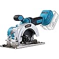 KATSU FIT-BAT Cordless Brushless Circular Saw 21V/18V, 5 inch 125mm 2000W Long Handle Wireless Electric Circular Saw with Brushless Motor, Without Battery or Charger 102793