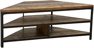 meuble tele angle industriel