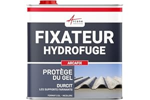 Durcisseur fixateur pour béton, tuile, sol, mur et joint, anti poussière, hydrofuge, protection anti gel : Arcafix - 2.5 L (jusqu'à 12.5 m²) - ARCANE INDUSTRIES