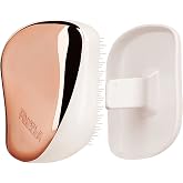 Tangle Teezer Compact Styler Rose Gold Ivory Kapaklı Sa&ccedil; Fır&ccedil;ası - Seyahat ve &Ccedil;anta Boy Tarak