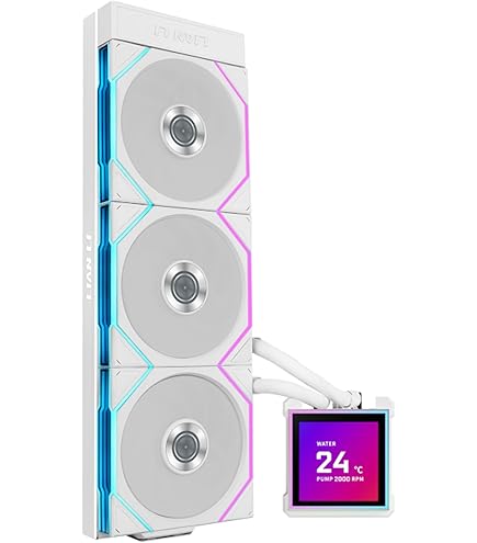 Lian Li Hydroshift 360 AIO - Pre-installed 3 x 28MM Fans - Side