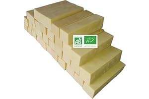 COMPTOIR DES EPICES MADAGASCAR BEURRE de CACAO Criollo Certifié BIO-ECOCERT-FR(1000 g) Organic Cocoa Butter - Non raffiné - 100% pur et naturel (ALIMENTAIRE & COSMETIQUE) Entreprise Française